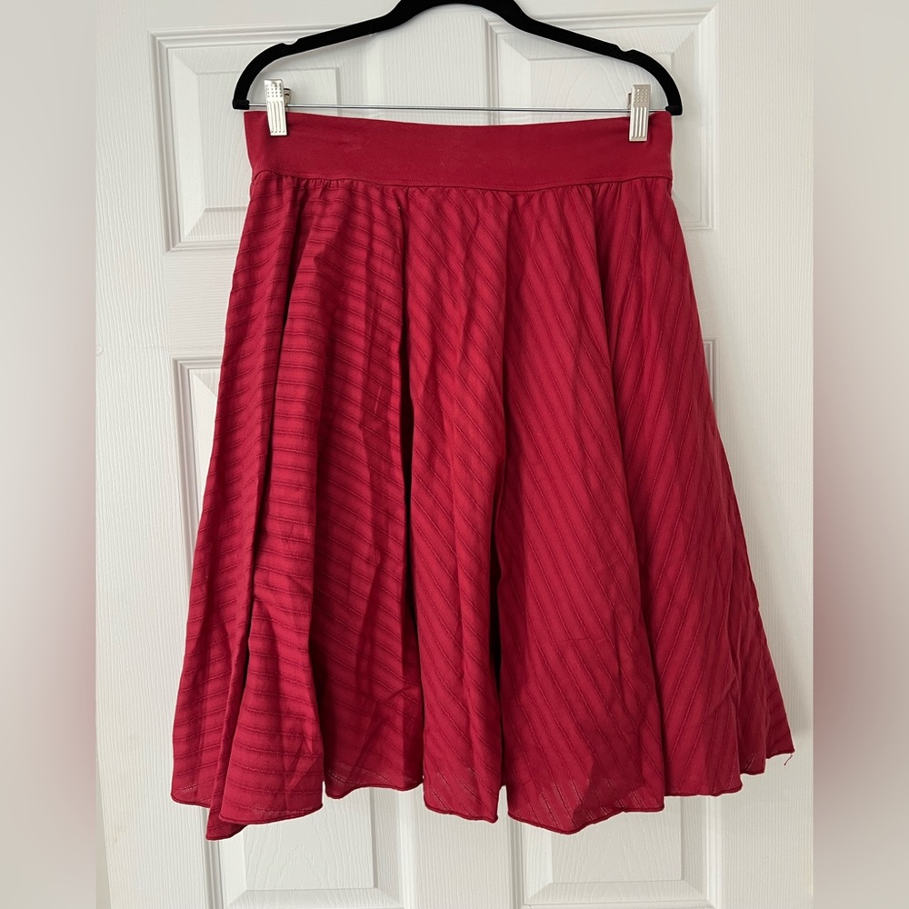 Hard tail hot pink flairy skirt size Large